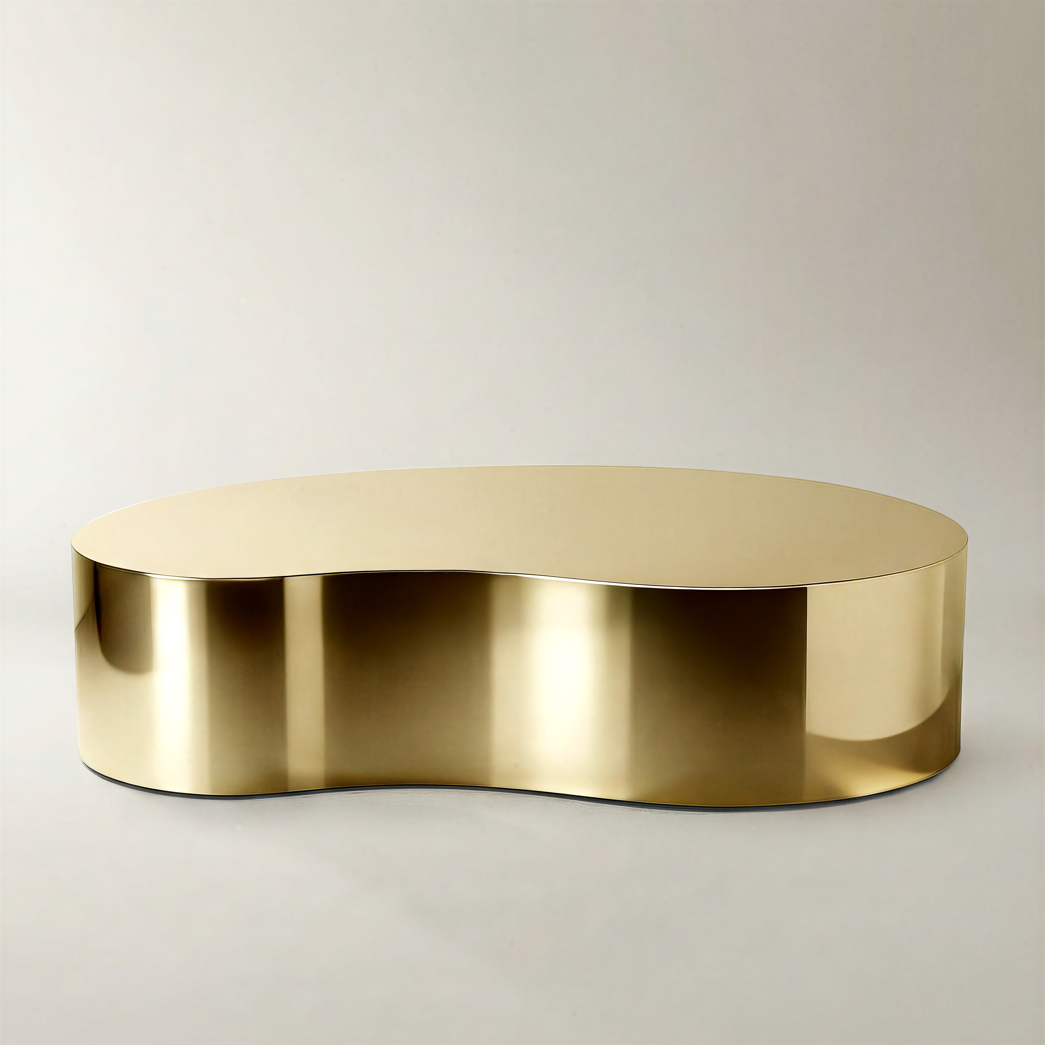 Aurea Soft Gold Coffee Table (57")