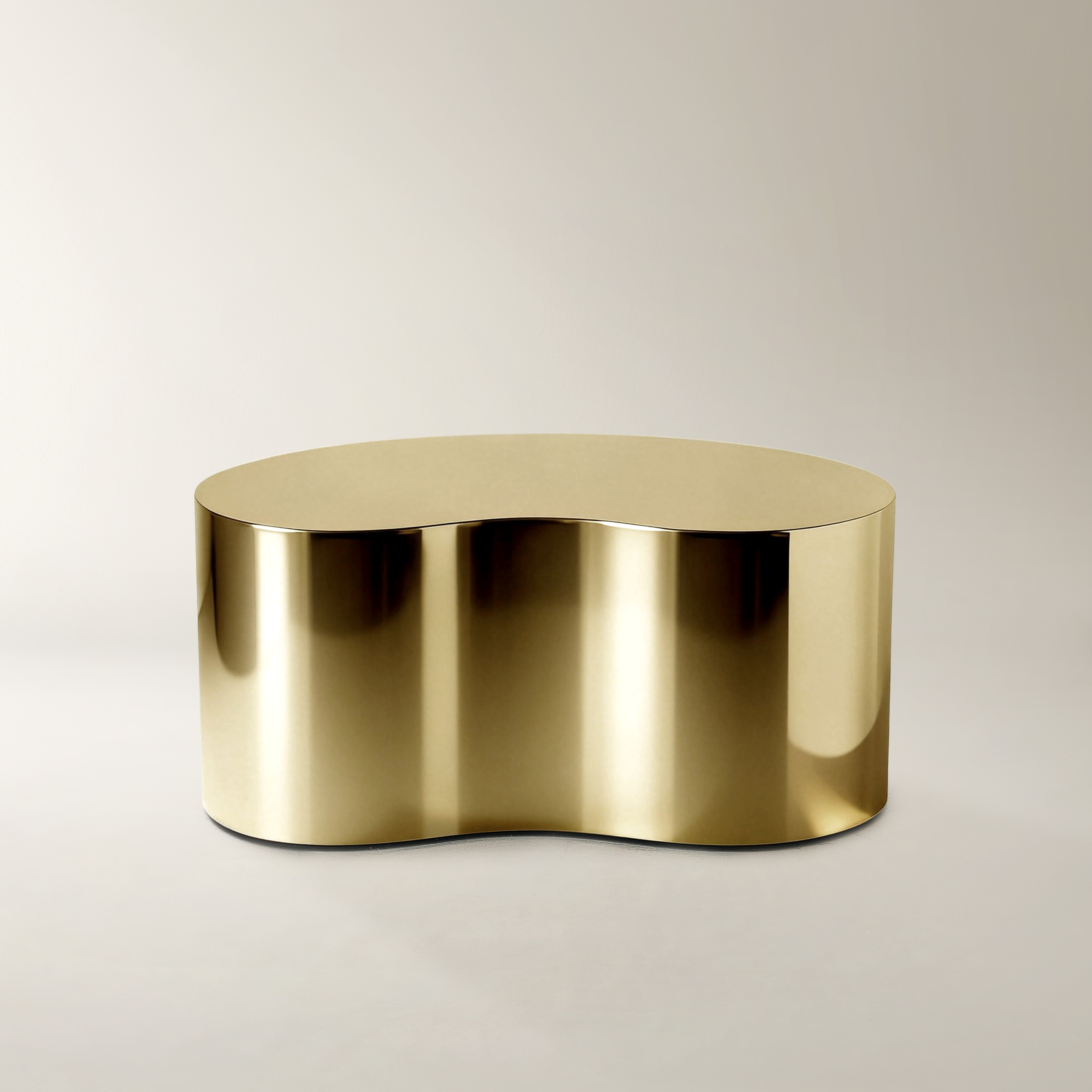 Aurea Soft Gold Coffee Table (37.5")